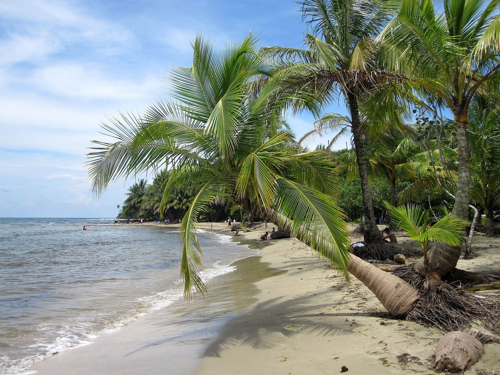 Playa Manzanillo, en la costa del Caribe de Costa Rica
