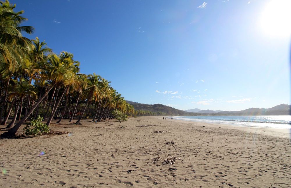 Playa Carrillo, cerca de Sámara, en la península de Nicoya, Costa Rica